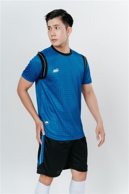 Áo Không Logo Riki Vortex Xanh Bích